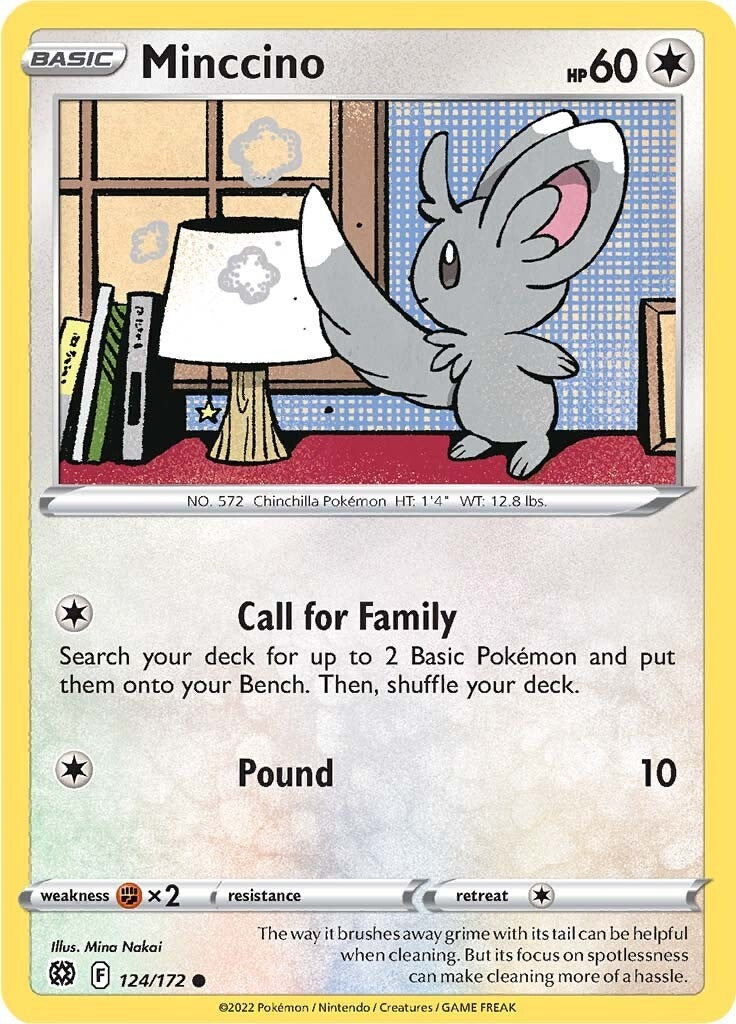 Minccino (SWSH09: Brilliant Stars) (124/172)