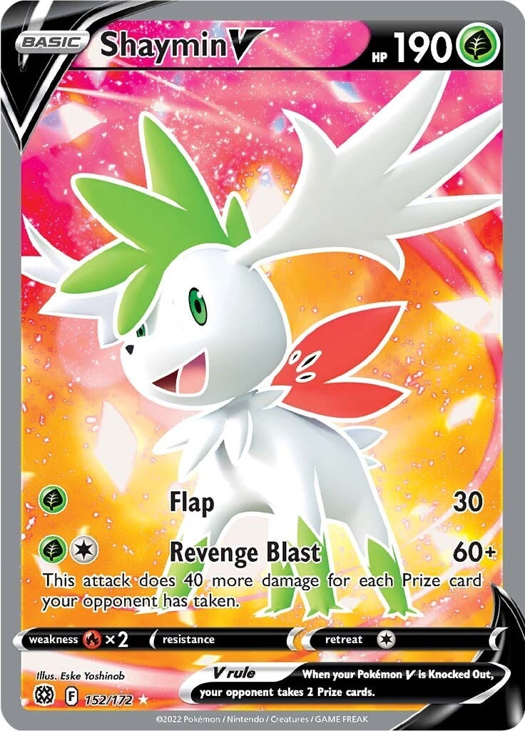 Shaymin V (Full Art) (SWSH09: Brilliant Stars) (152/172)