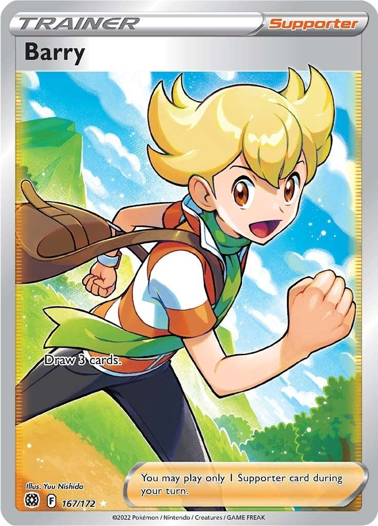 Barry (Full Art) (SWSH09: Brilliant Stars) (167/172) 