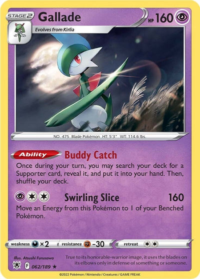 Gallade (SWSH10: Astral Radiance) (062/189)