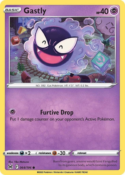 Gastly (SWSH11: Lost Origin) (064/196) 