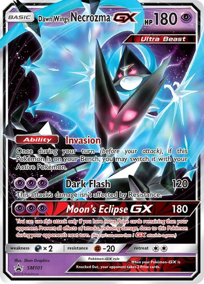 Image for Dawn Wings Necrozma GX - SM101 (SM Promos) (SM101) - Pokemon