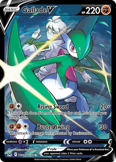 Gallade V (SWSH11: Lost Origin Trainer Gallery) (TG19/TG30)