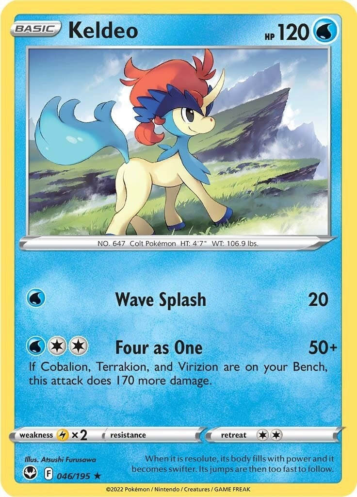 Keldeo (SWSH12: Silver Tempest) (046/195)