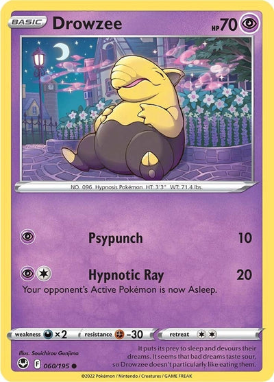 Drowzee (SWSH12: Silver Tempest) (060/195)
