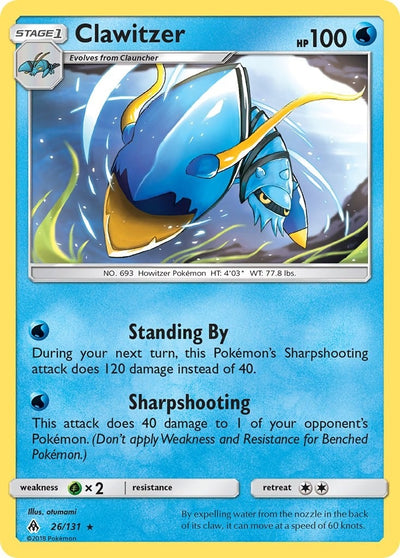 Image for Clawitzer (SM - Forbidden Light) (26/131) - Pokemon