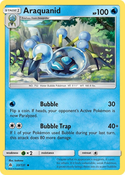Image for Araquanid (SM - Forbidden Light) (33/131) - Pokemon