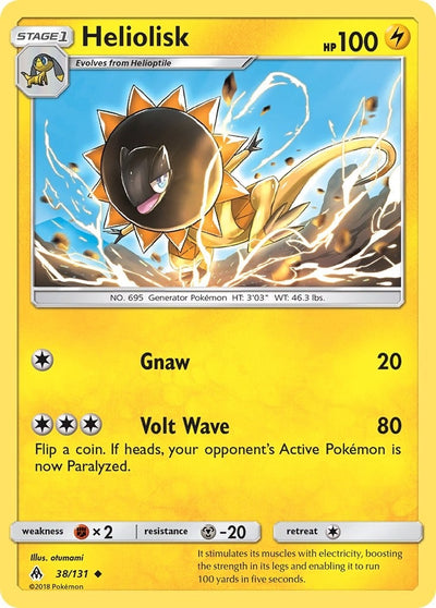 Image for Heliolisk (SM - Forbidden Light) (38/131) - Pokemon