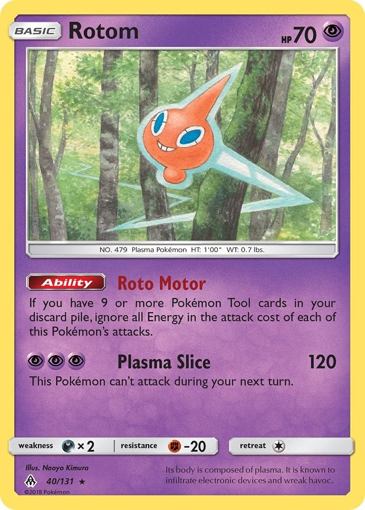 Image for Rotom (SM - Forbidden Light) (40/131) - Pokemon