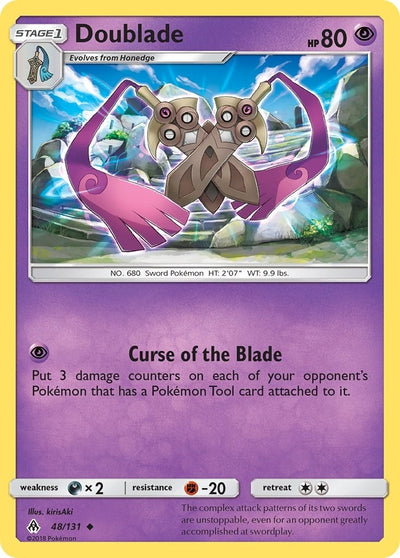 Image for Doublade (SM - Forbidden Light) (48/131) - Pokemon