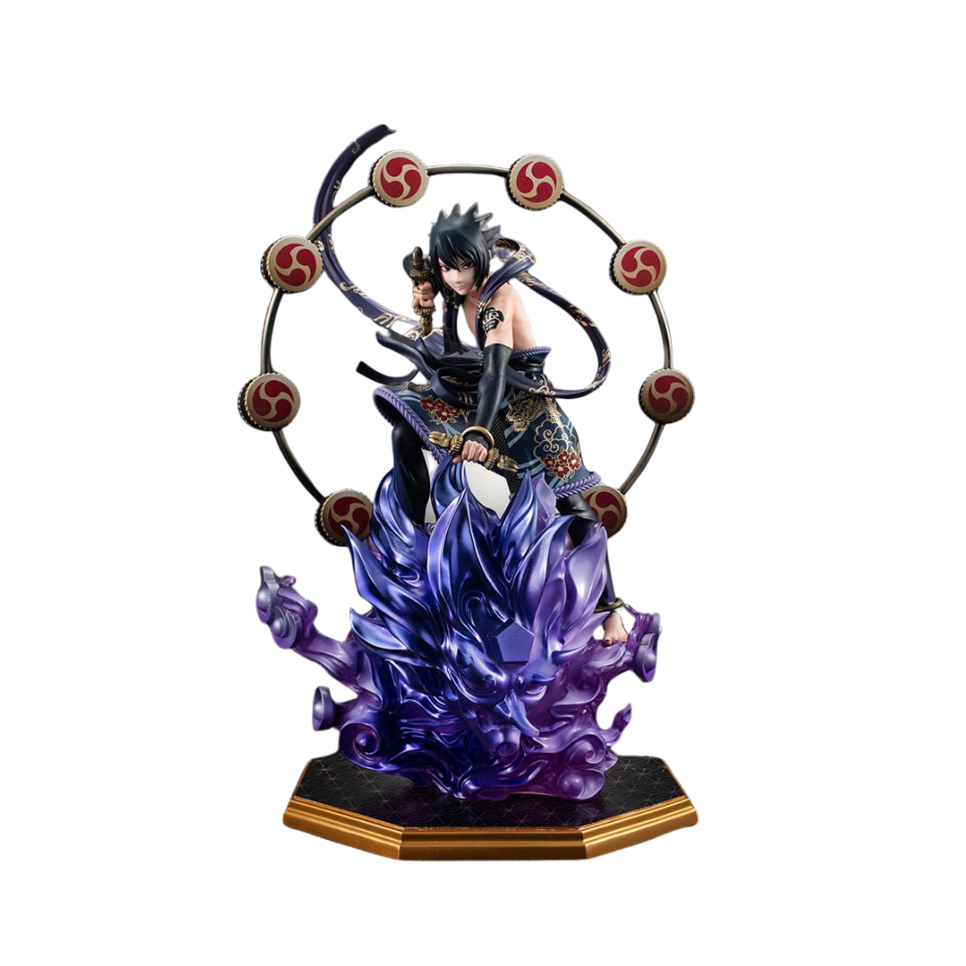 Naruto Shippuden Precious G.E.M. Serie Sasuke Uchiha Thunder God Statue 1/8
