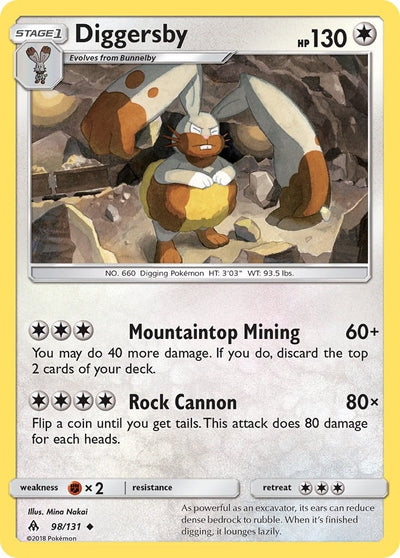 Image for Diggersby (SM - Forbidden Light) (98/131) - Pokemon
