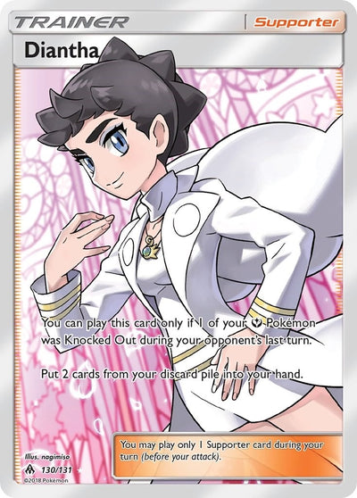 Image for Diantha (Full Art) (SM - Forbidden Light) (130/131) - Pokemon