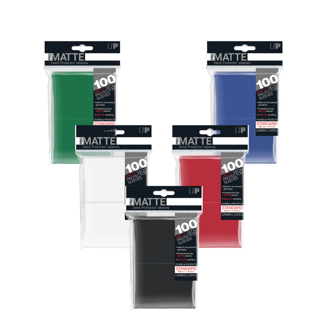 Ultra Pro Pro Sleeves Matte 66mm x 91mm 100 pieces