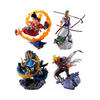 One Piece Petitrama PVC Mini-Statue Re Birth Wano Kuni Vol. 1 Set 9cm