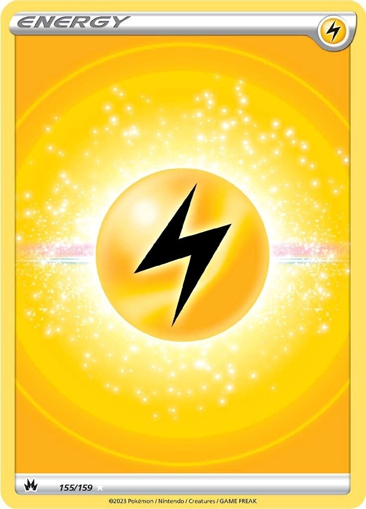 Lightning Energy (Texture Full Art) (Crown Zenith) (155/159) 