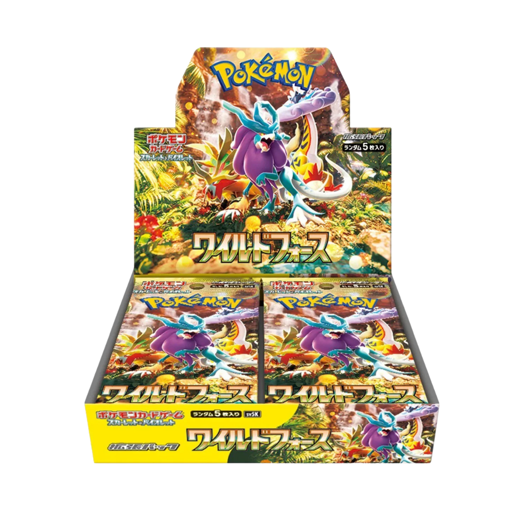 Pokémon - Wild Force sv5k Box - Japanese