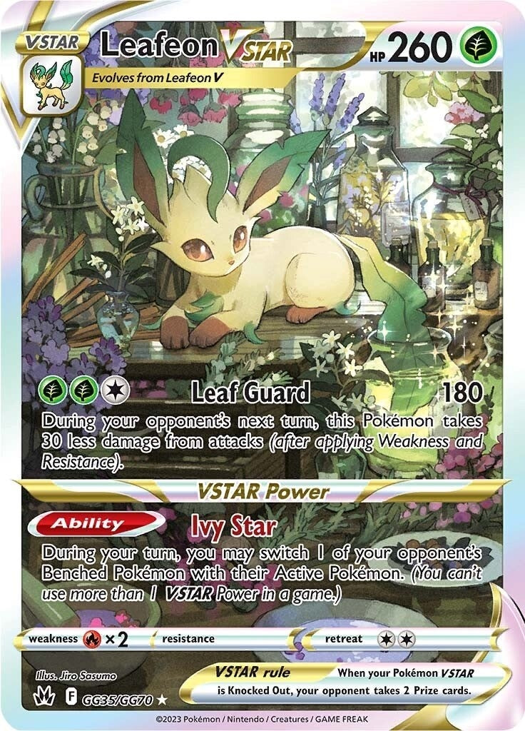 Leafeon VSTAR (Crown Zenith: Galarian Gallery) (GG35/GG70)