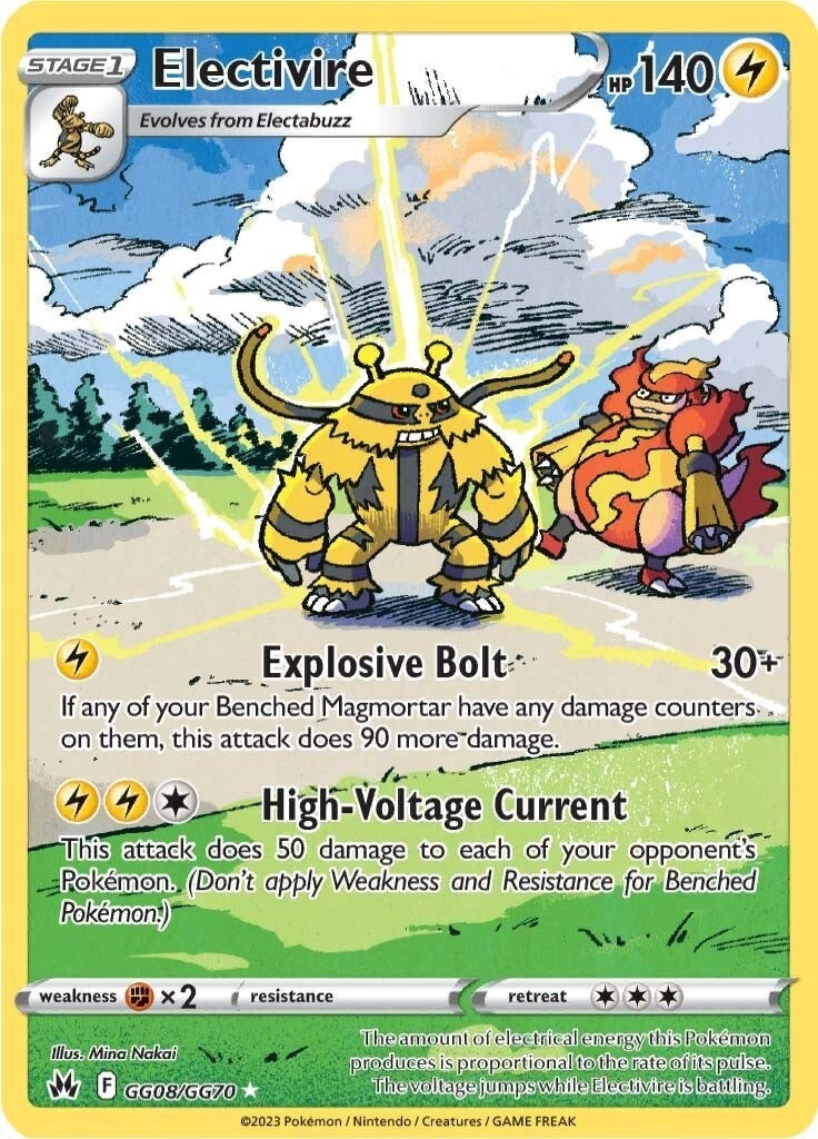 Electivire (Crown Zenith: Galarian Gallery) (GG08/GG70) 