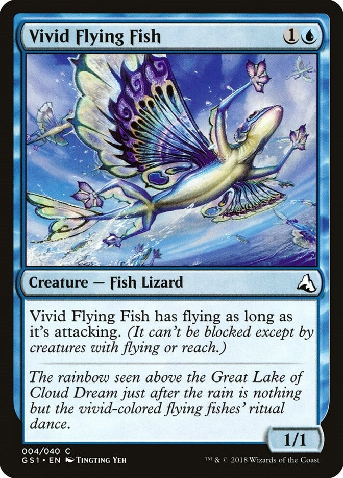 Image for Vivid Flying Fish (Global Series Jiang Yanggu & Mu Yanling) (4) - Magic: The Gathering