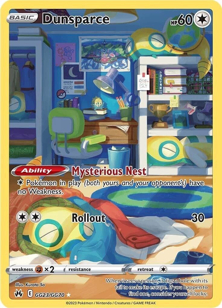 Dunsparce (Crown Zenith: Galarian Gallery) (GG23/GG70) 