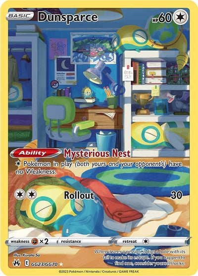 Dunsparce (Crown Zenith: Galarian Gallery) (GG23/GG70)