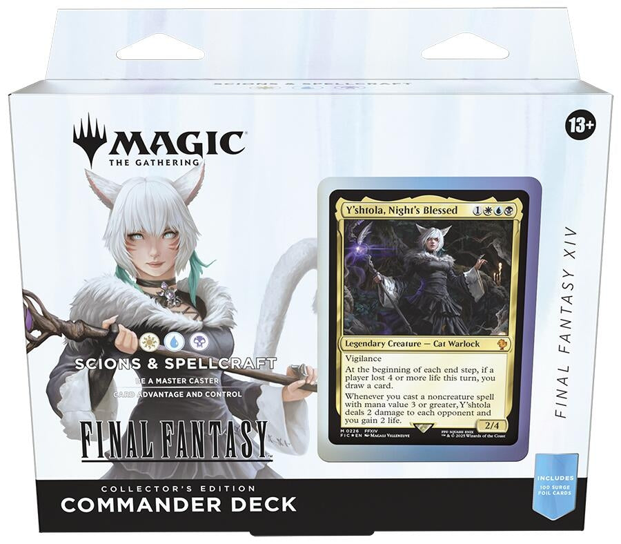 FINAL FANTASY Commander Deck - FINAL FANTASY XIV Scions &amp; Spellcraft (Collector's Edition) 