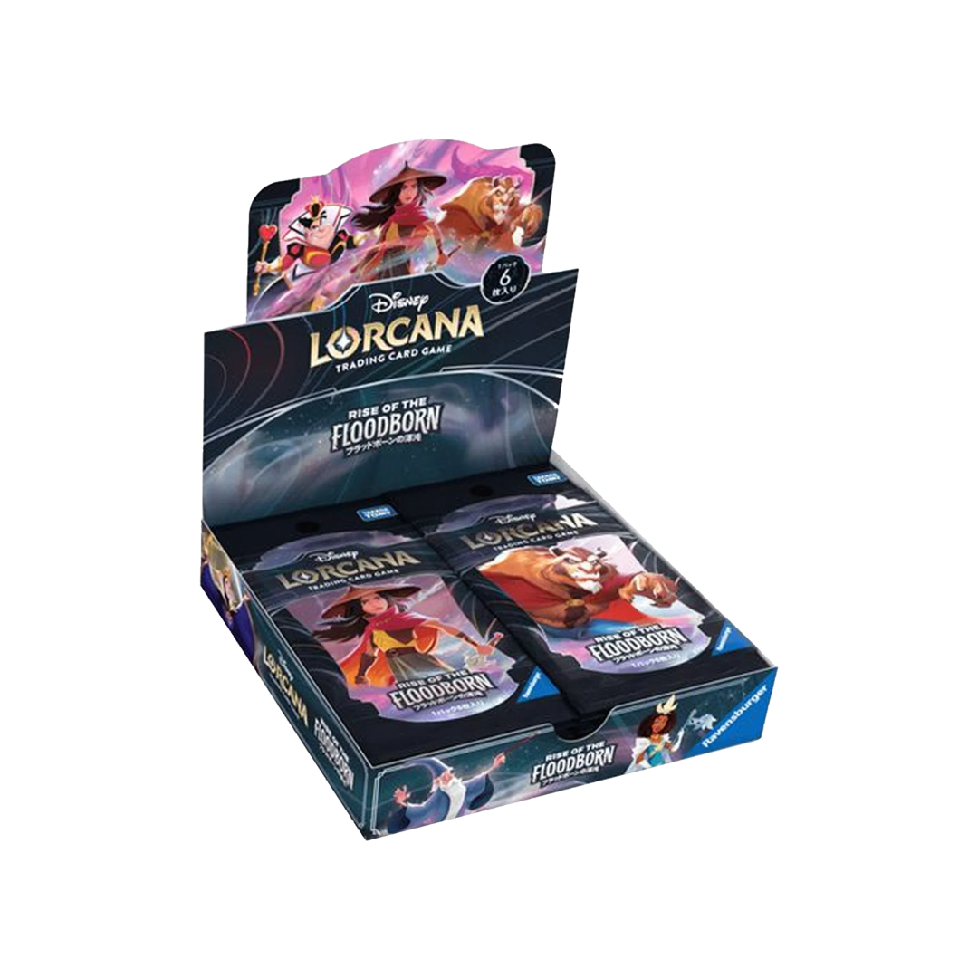 Disney Lorcana Rise of the Floodborn Box- Japanisch