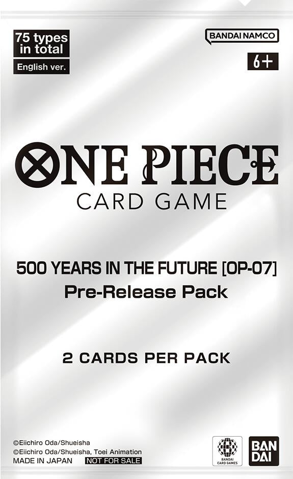500 Years in the Future - Pre-Release Pack (OP07 PRE)