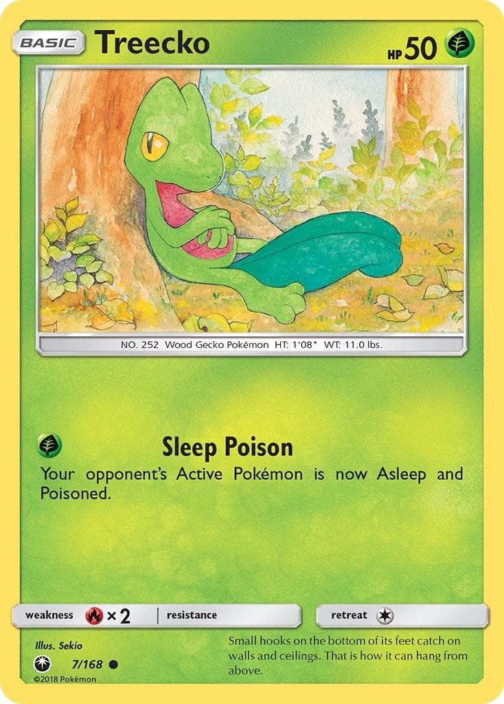Image for Treecko (7) (SM - Celestial Storm) (7/168) - Pokemon