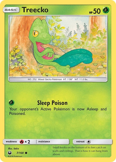 Image for Treecko (7) (SM - Celestial Storm) (7/168) - Pokemon