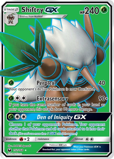 Image for Shiftry GX (Full Art) (SM - Celestial Storm) (152/168) - Pokemon