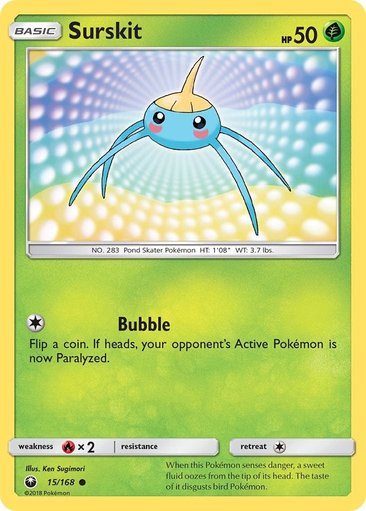 Image for Surskit (SM - Celestial Storm) (15/168) - Pokemon