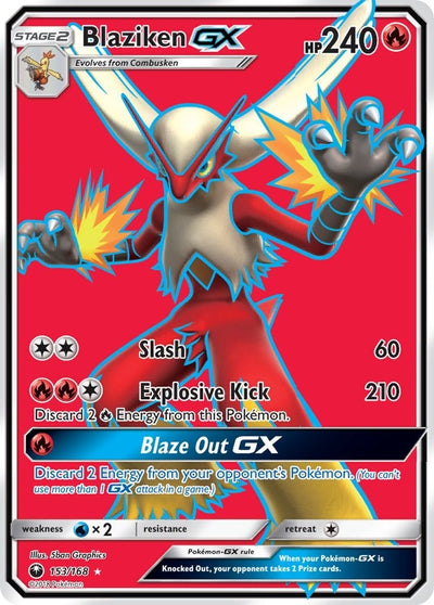Image for Blaziken GX (Full Art) (SM - Celestial Storm) (153/168) - Pokemon