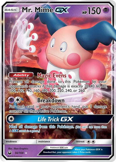 Image for Mr. Mime GX (SM - Celestial Storm) (56/168) - Pokemon