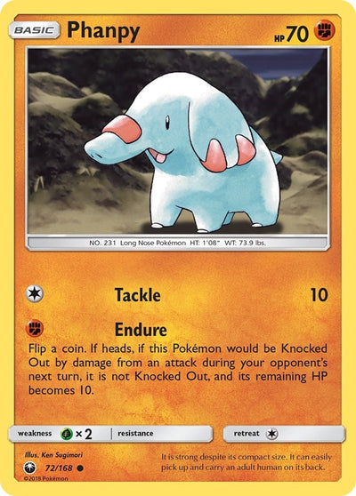 Image for Phanpy (SM - Celestial Storm) (72/168) - Pokemon