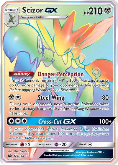 Image for Scizor GX (Secret) (SM - Celestial Storm) (175/168) - Pokemon