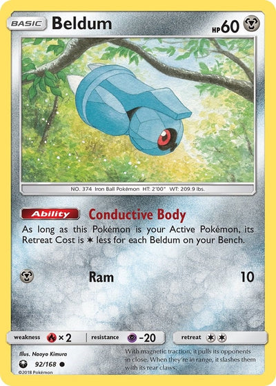 Image for Beldum (92) (SM - Celestial Storm) (92/168) - Pokemon