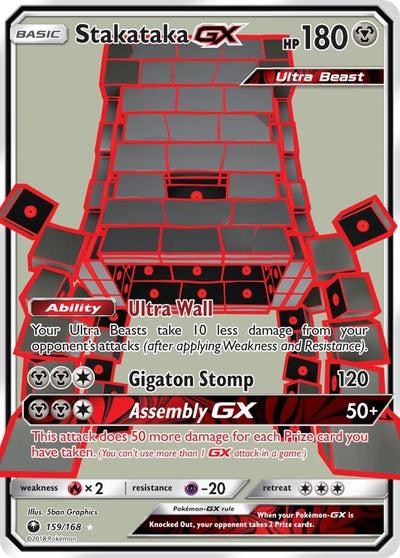 Image for Stakataka GX (Full Art) (SM - Celestial Storm) (159/168) - Pokemon