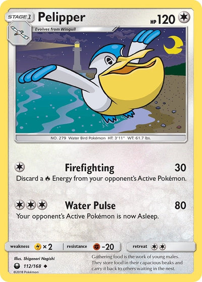 Image for Pelipper (SM - Celestial Storm) (112/168) - Pokemon