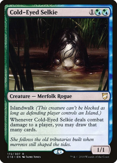 Image for Cold-Eyed Selkie (Commander 2018) (172) - Magic: The Gathering