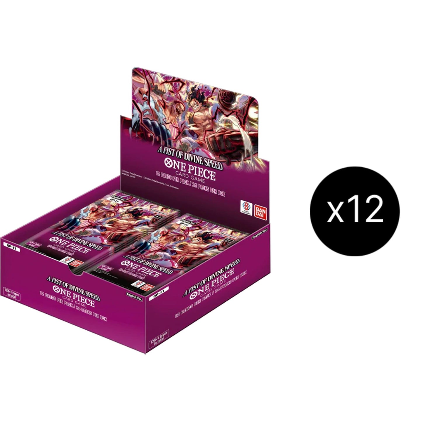 A Fist of Divine Speed ​​Booster Box Case 