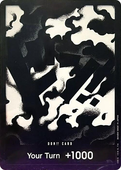 DON!! Card (Blackbeard) (Double Pack Set Vol. 6) (Emperors in the New World) 