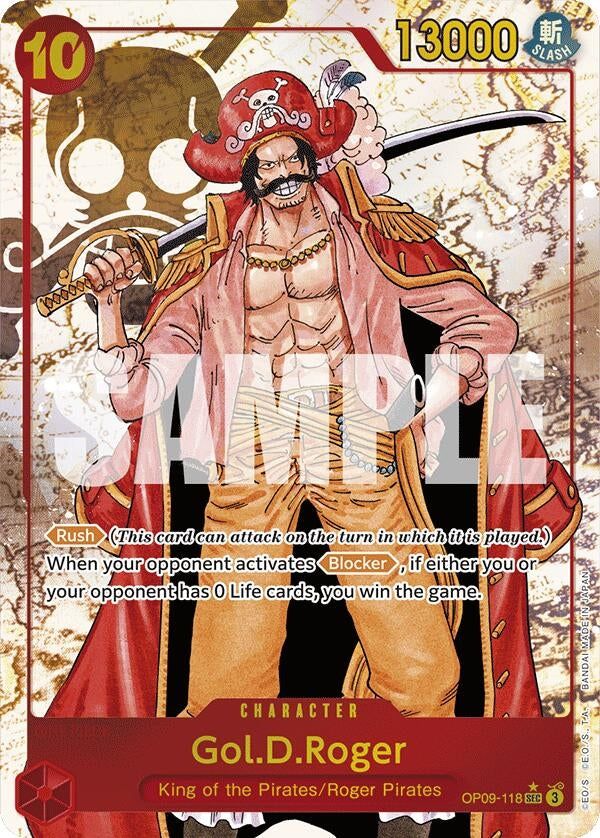 Gol.D.Roger (Alternate Art) (Emperors in the New World) (OP09-118) 