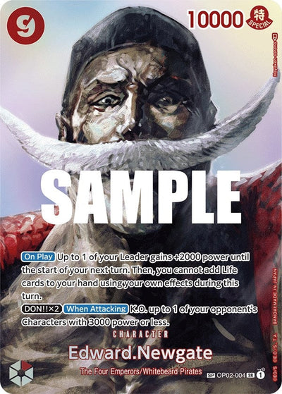 Edward.Newgate (SP) (Kingdoms of Intrigue) (OP02-004) 