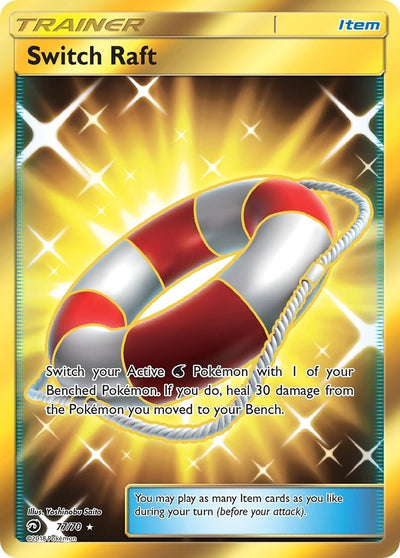 Image for Switch Raft (Secret) (Dragon Majesty) (77/70) - Pokemon