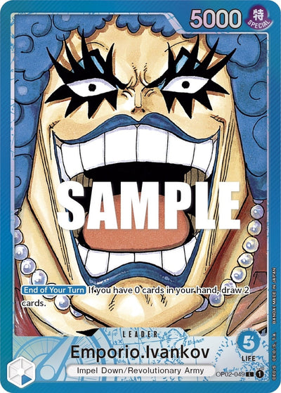 Emporio.Ivankov (049) (Alternate Art) (Paramount War) (OP02-049) 