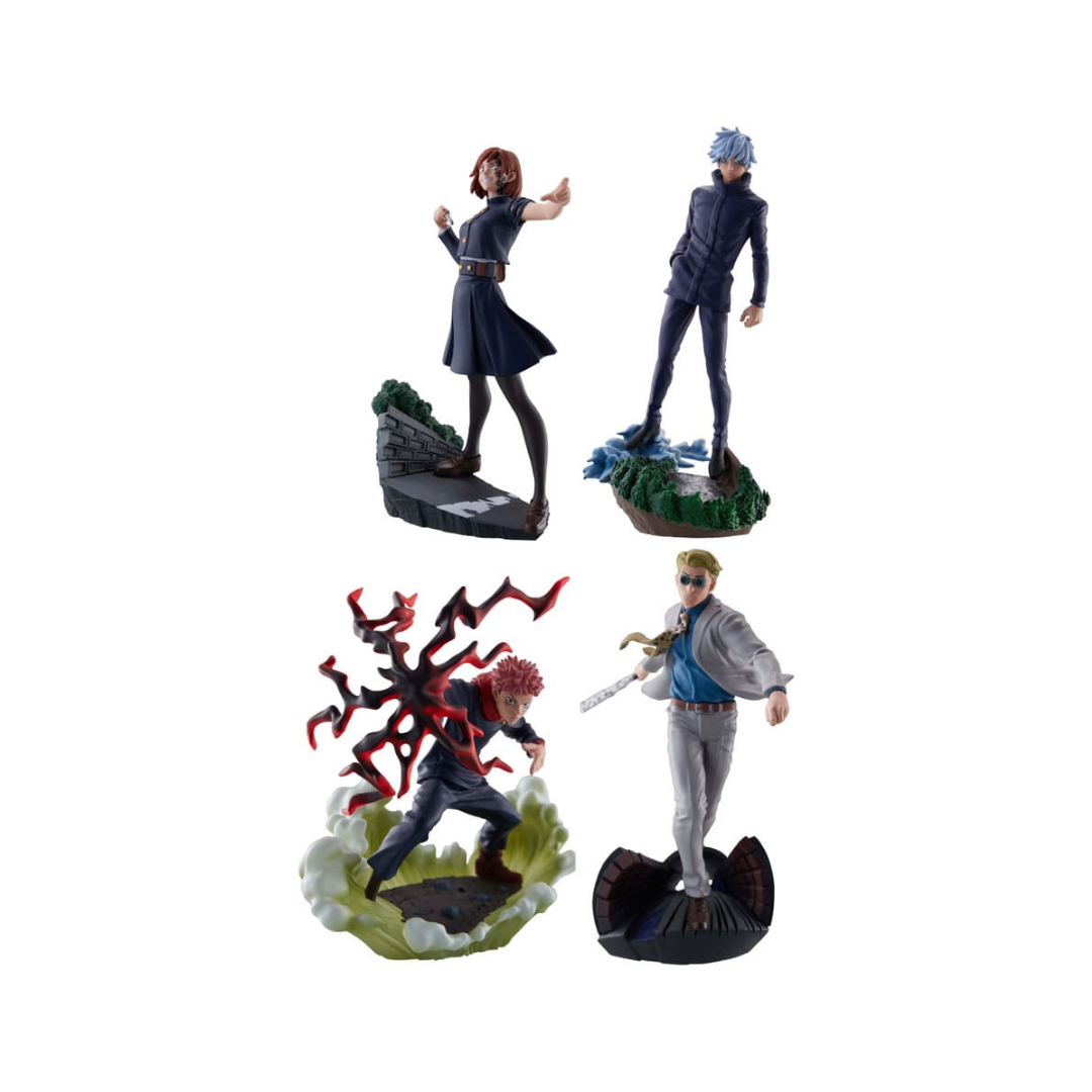 Jujutsu Kaisen Petitrama Series Sammelfiguren Jujutsu Kaisen Series Vol.2 Set 9 cm