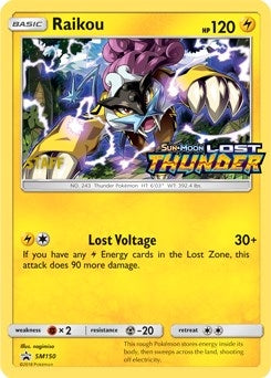 Image for Raikou - SM150 (Prerelease) (Staff) (SM Promos) (SM150) - Pokemon