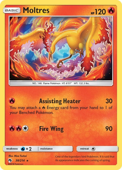 Image for Moltres (SM - Lost Thunder) (38/214) - Pokemon